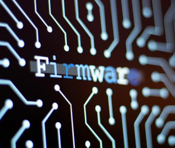 BIOS firmware interface initializing system hardware on a PC